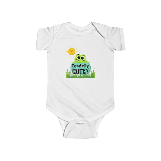 Cute Infant Bodysuit with Froggy Design - Adorable Baby Outfit, Newborn Gift, Spring Celebration, Baby Shower, Toddler Clothing