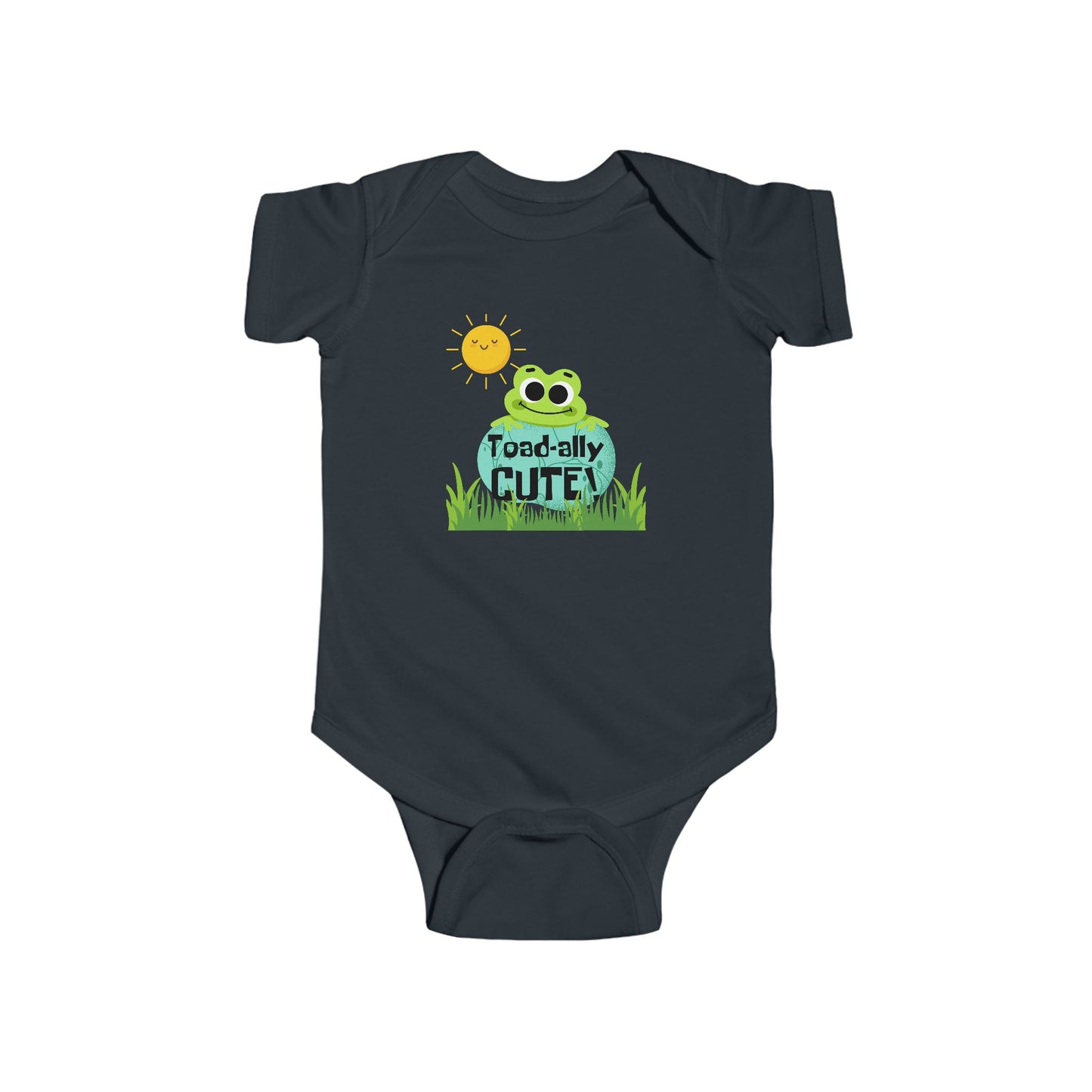 Cute Infant Bodysuit with Froggy Design - Adorable Baby Outfit, Newborn Gift, Spring Celebration, Baby Shower, Toddler Clothing
