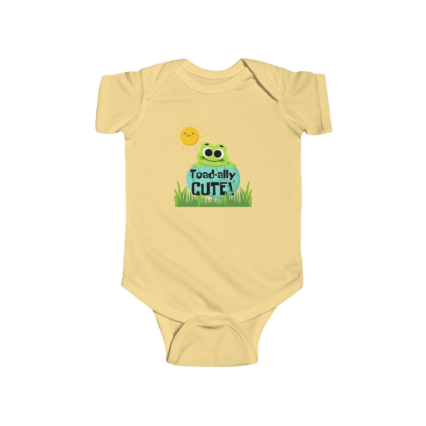 Cute Infant Bodysuit with Froggy Design - Adorable Baby Outfit, Newborn Gift, Spring Celebration, Baby Shower, Toddler Clothing