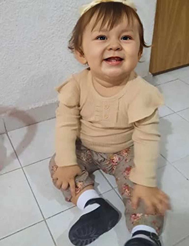 KANGKANG Newborn Baby Girl Clothes Ribbed Ruffle Sleeve Romper + Floral Pants + Headband Cute Infant Baby Girl Outfit 3Pcs