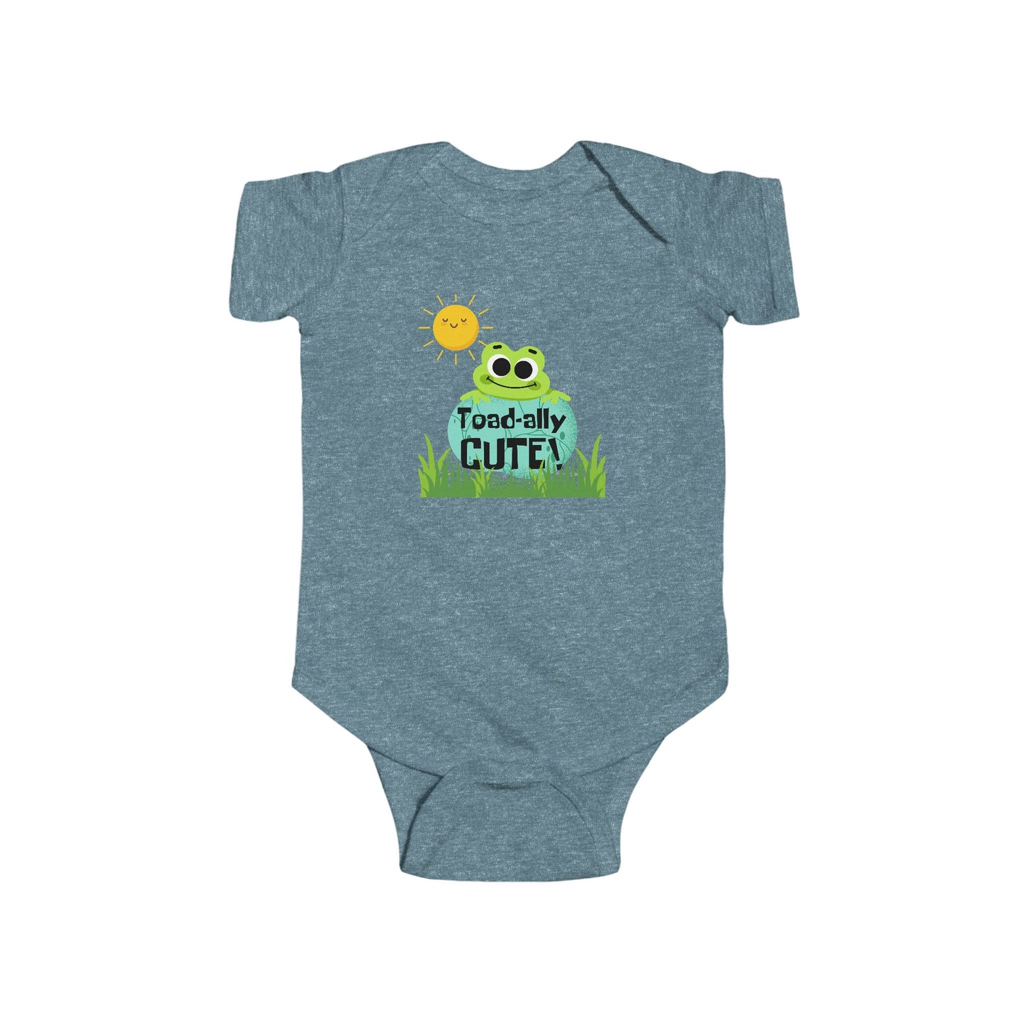 Cute Infant Bodysuit with Froggy Design - Adorable Baby Outfit, Newborn Gift, Spring Celebration, Baby Shower, Toddler Clothing